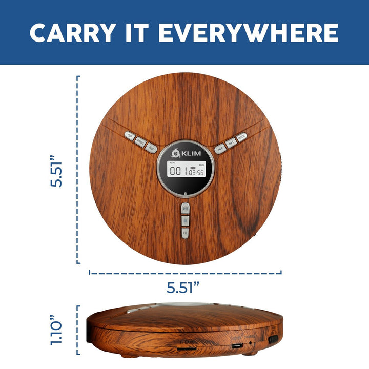 KLIM Discman Portable CD Player - KLIM Technologies