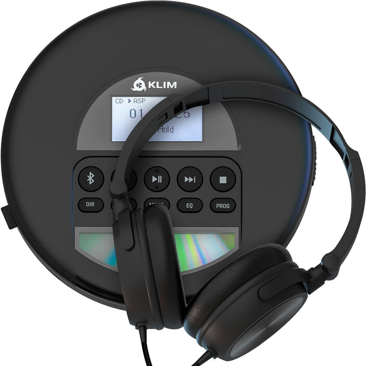 KLIM Nomad Portable CD Player Bluetooth + Headset - KLIM Technologies