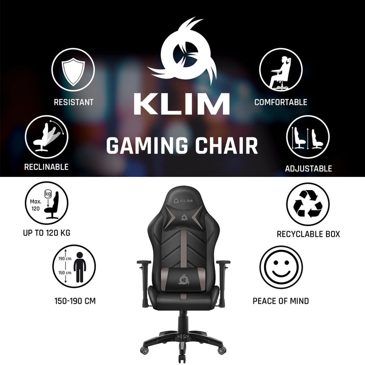 KLIM 1st Gaming Chair - KLIM Technologies