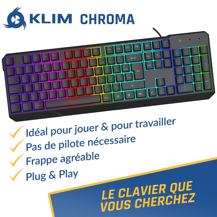 KLIM Chroma Gaming Keyboard - KLIM Technologies