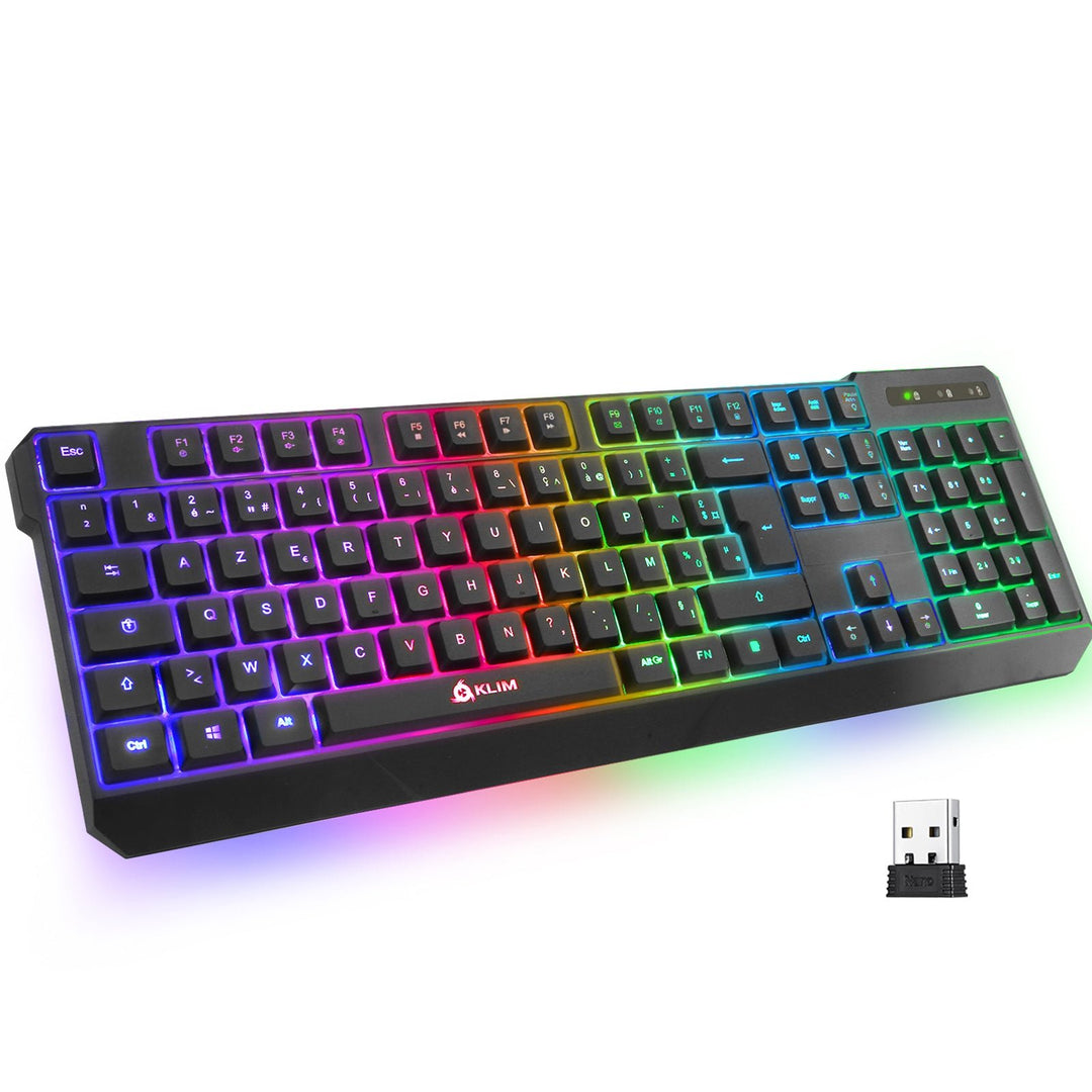 KLIM Chroma Clavier Gamer AZERTY - Accessoires informatique KLIM Chroma Clavier Gamer AZERTY - Accessoires informatique