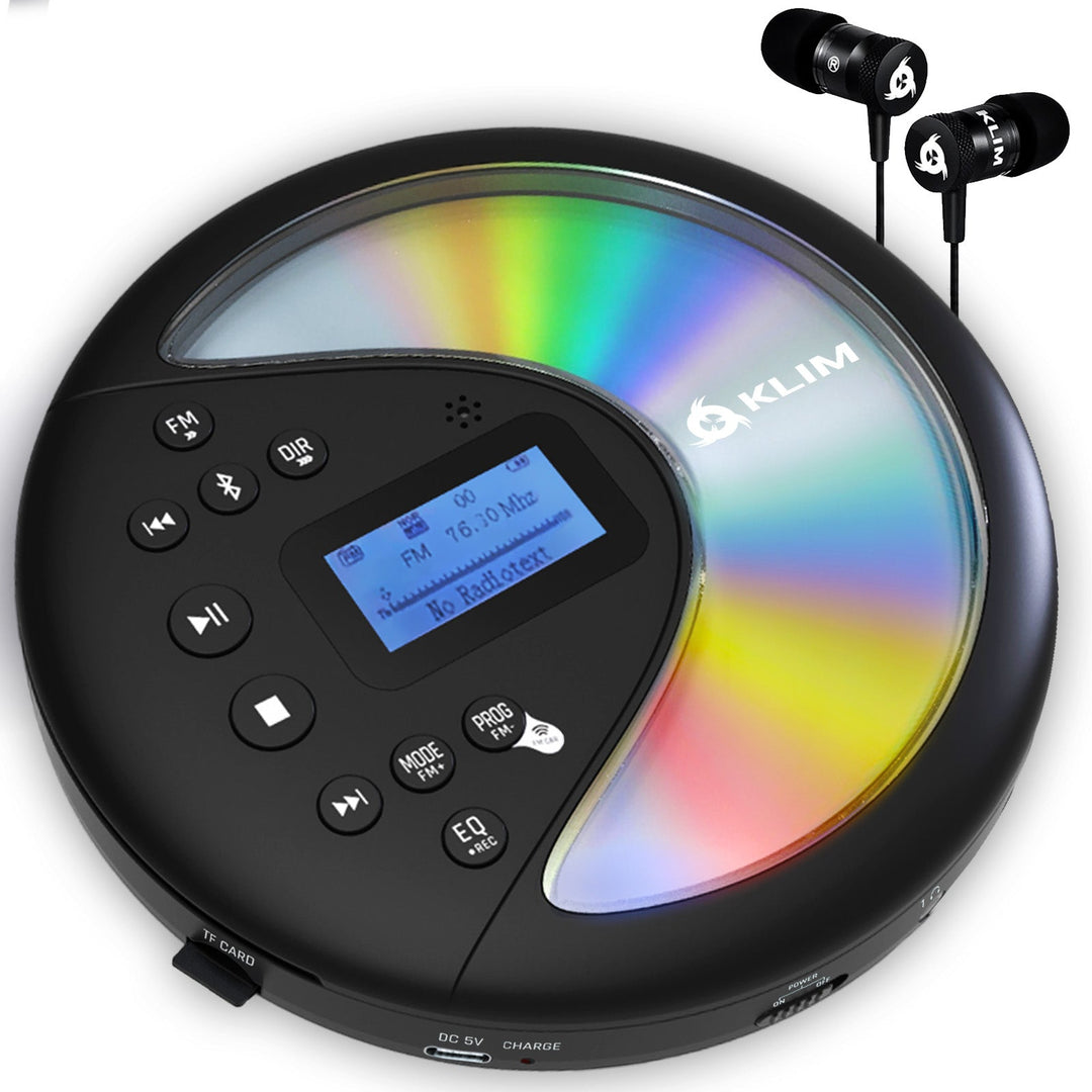 KLIM Discover Portable CD Player  SD Card Reader – KLIM Technologies