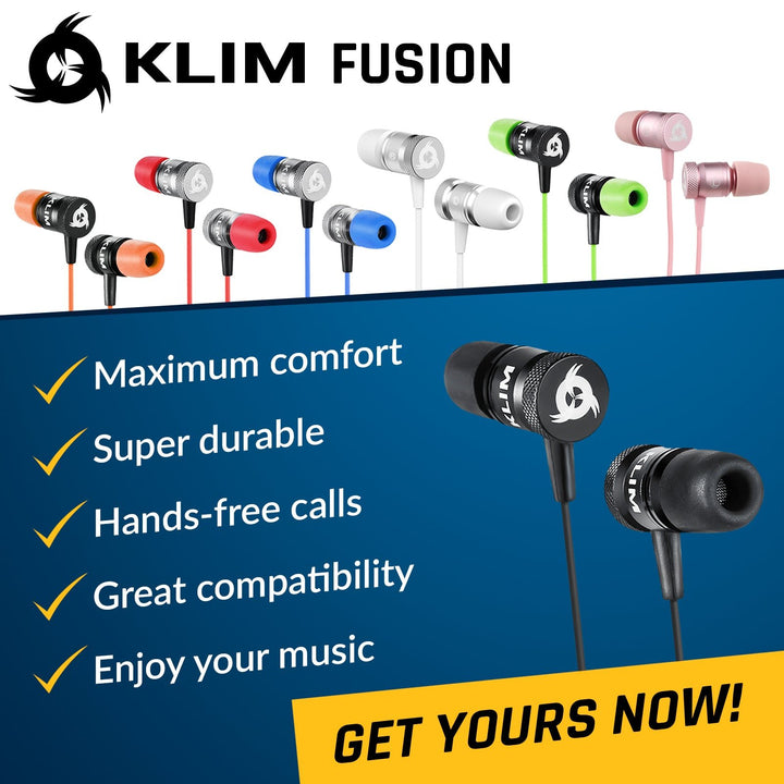 KLIM Fusion Wired Headphones - KLIM Technologies