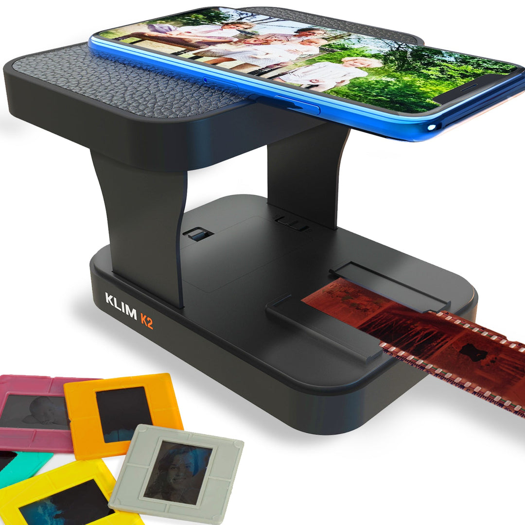 KLIM K2 Film Scanner for Mobile - Scan Your Memories – KLIM Technologies