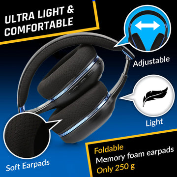 KLIM Lynx Wireless Gaming Headset - Comfort, High-Quality Sound