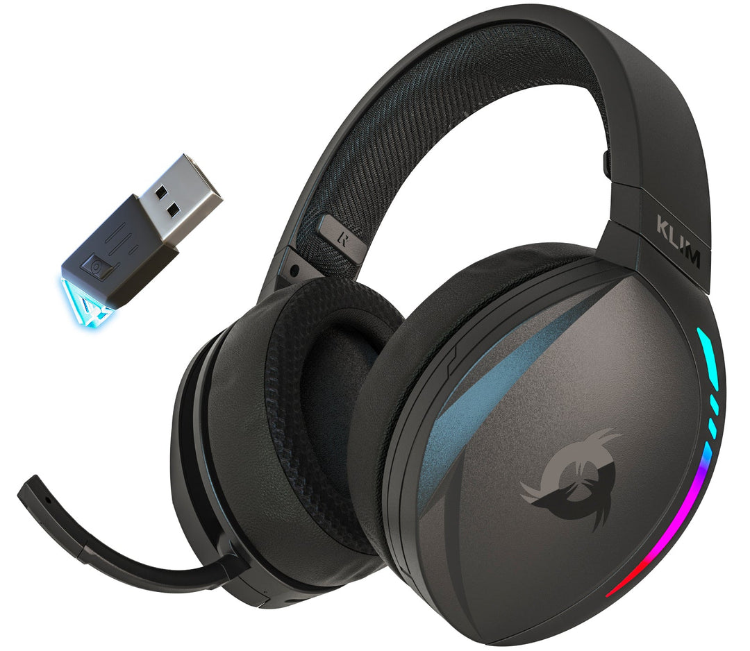 Casque Gaming Sans Fil Rgb, Compatible Ps5, Ps4, Switch & Pc, Casque  Gamer Avec Micro, Technologie Wireless 2.4 Ghz