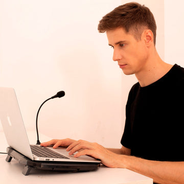 Microfono USB KLIM Talk - Per PC E PS4, Audio HD Per Smart Working E Gaming - Foto 9