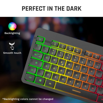 KLIM Unity - Set Tastiera E Mouse Wireless Con Layout Tedesco QWERTZ, Silenziosi E Bluetooth, Per PC E Laptop Gaming